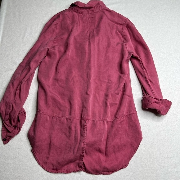 Cotton On Women's Button Down Long Sleeve Mauve Blouse Size XS‎ - Picture 7 of 8